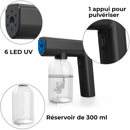 Nano pulvérisateur électrique sans fil