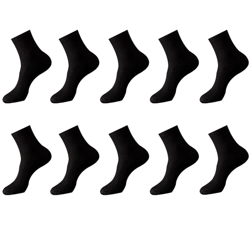 Lot de 10 Chaussettes en fibre de Bambou