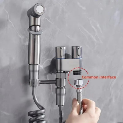 Douchette Bidet Multifonction - Kit Complet pour WC et Salle de Bain