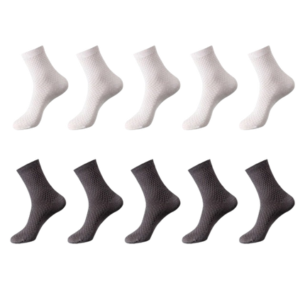 Lot de 10 Chaussettes en fibre de Bambou