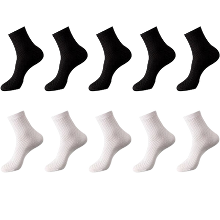 Lot de 10 Chaussettes en fibre de Bambou