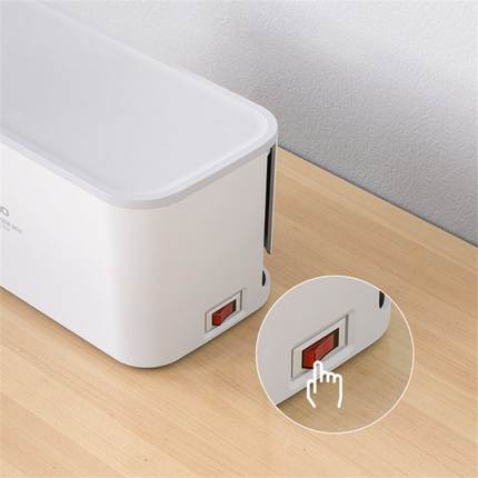 Boîte Multiprise Tout en Un - 5 Prises + 3 Ports USB