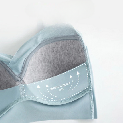 Brassière en soie glacée sans armatures