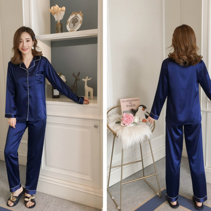 Pyjama en satin Femme