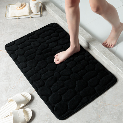 Tapis de bain pavé à mémoire de forme