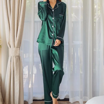 Pyjama en satin Femme