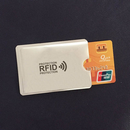 Lot de 10 Étuis de Protection de CB - Anti RFID