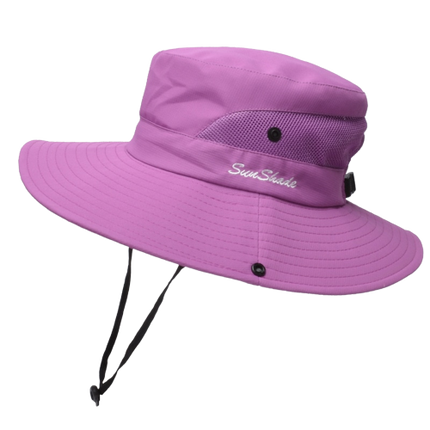 Chapeau anti-UV pliable pour femme