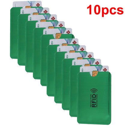 Lot de 10 Étuis de Protection de CB - Anti RFID