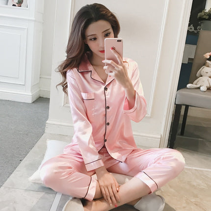 Pyjama en satin Femme