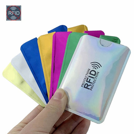 Lot de 10 Étuis de Protection de CB - Anti RFID