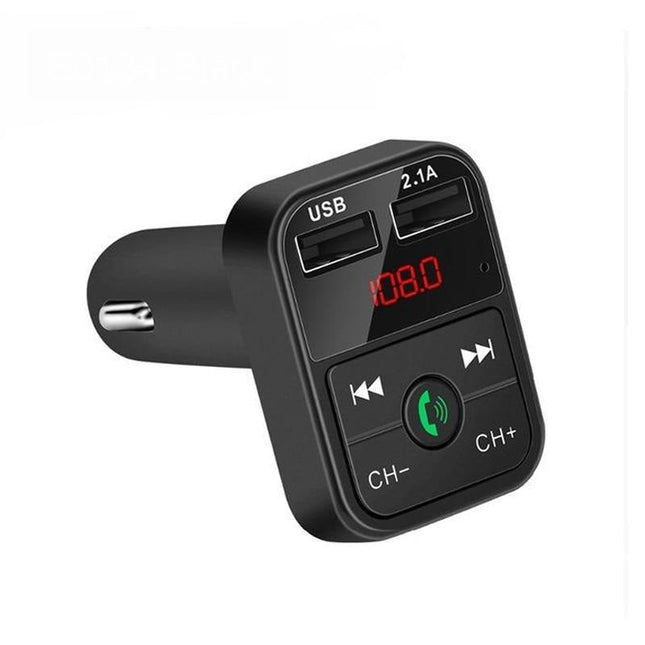 Transmetteur FM Bluetooth + double ports USB