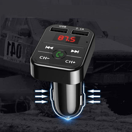 Transmetteur FM Bluetooth + double ports USB