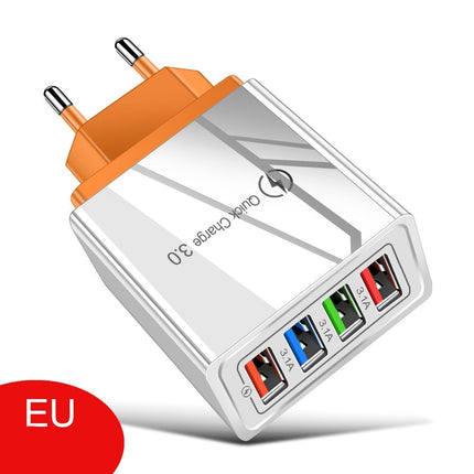 Chargeur 4 Ports USB - Rapidité +