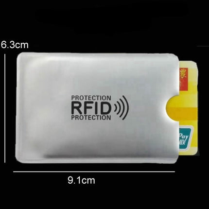 Lot de 10 Étuis de Protection de CB - Anti RFID