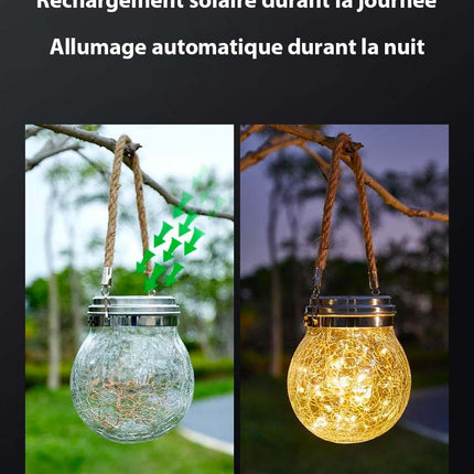 Lampe LED waterproof et solaire