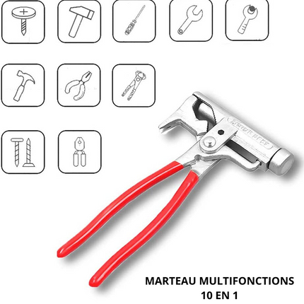 Marteau Multifonctions 10 en 1