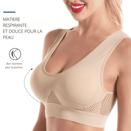 Brassière respirante sans couture ultra-confort