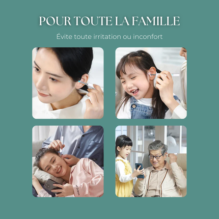 Nettoyeur Auriculaire Connecté – Compatible iOS & Android