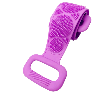 Brosse exfoliante en silicone