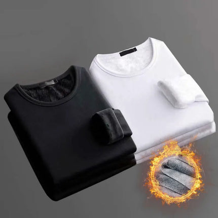 Lot de 2 T-shirts thermiques manches longues Doublure polaire -  Homme