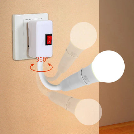 Lampe Flexible sur Prise avec Interrupteur