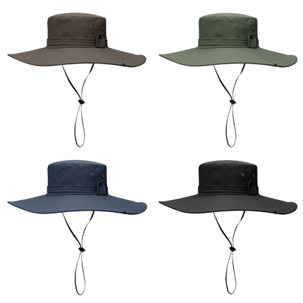 Chapeau anti-UV pliable pour homme