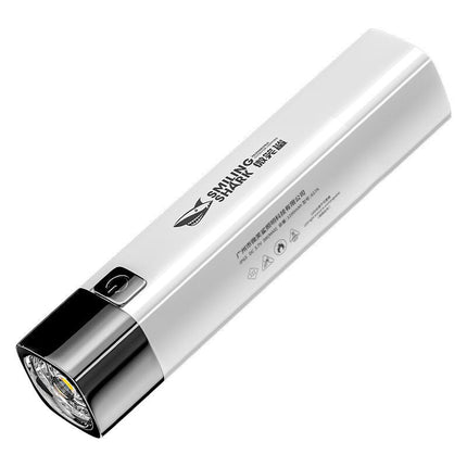 Lampe torche puissante 2 en 1 - Batterie externe intégrée