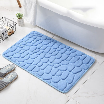 Tapis de bain pavé à mémoire de forme