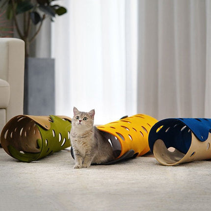 Tunnel pour chat pliable