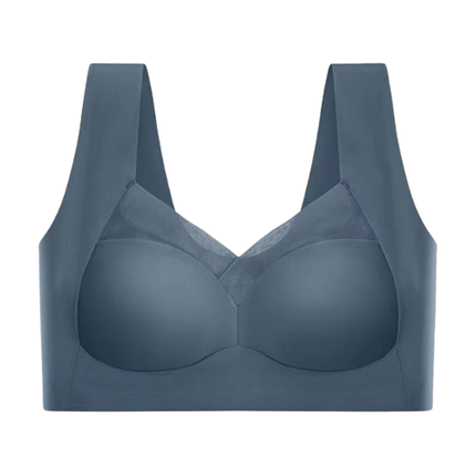 Brassière en soie glacée sans armatures