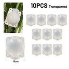 Transparent 10pcs 8cm