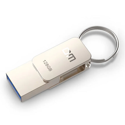 Clé USB Type-C Pliable Porte-Clé - 128 Gb