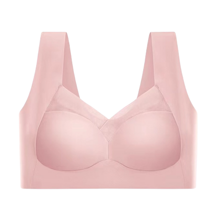 Brassière en soie glacée sans armatures