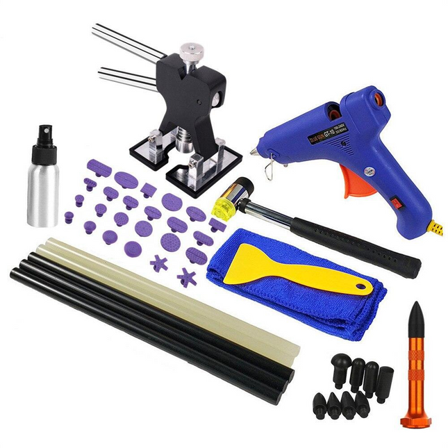 Kit d'outils professionnel de débosselage sans peinture