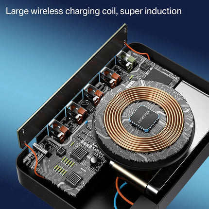 Station de Charge 5 USB + 1 USB-C + 1 Charge à Induction