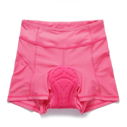 Short de cyclisme rembourré en gel 3D pour femme