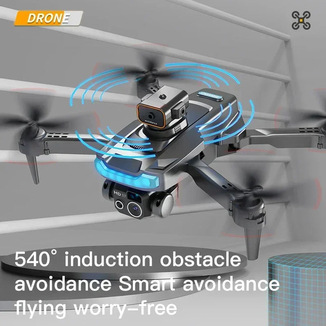 Drone Double caméra HD 8K avec prise de photos et vidéo instantanées - Détecteur d'obstacles