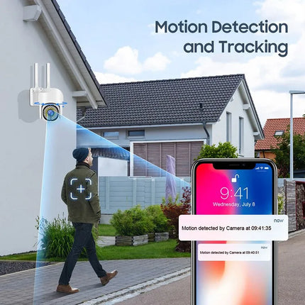 Caméra de surveillance connectée HD WIFI - Détecteur de mouvement