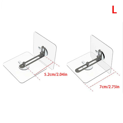 Lot de 12 Dispositifs Anti Basculement de Meubles