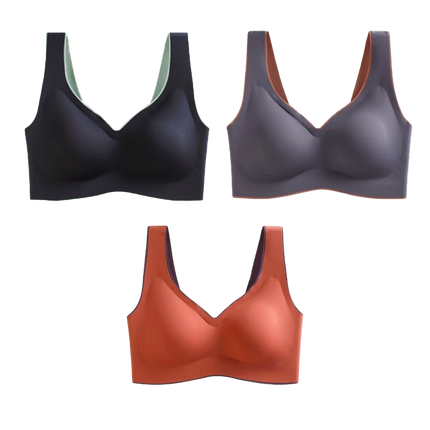 Lot de 3 Brassières Comfy+ Sans armatures