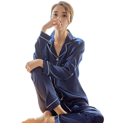 Pyjama en satin Femme