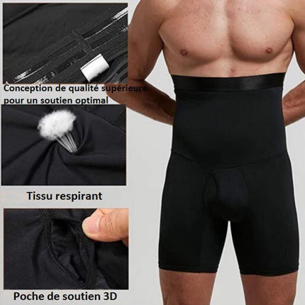 Gaine boxer amincissante pour homme